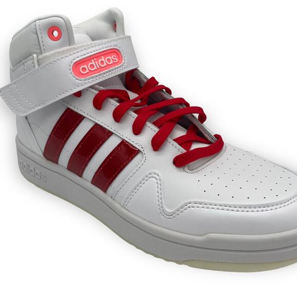 Adidas Originals Forum Mid Women's Sneaker, Red/Pink, Size 9, Eco-Friendly - Picture 1 of 13